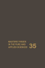 Masters Theses in the Pure and Applied Sciences: Accepted by Colleges and Universities of the United States and Canada