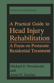 Title: A Practical Guide to Head Injury Rehabilitation: A Focus on Postacute Residential Treatment / Edition 1, Author: Michael D. Wesolowski