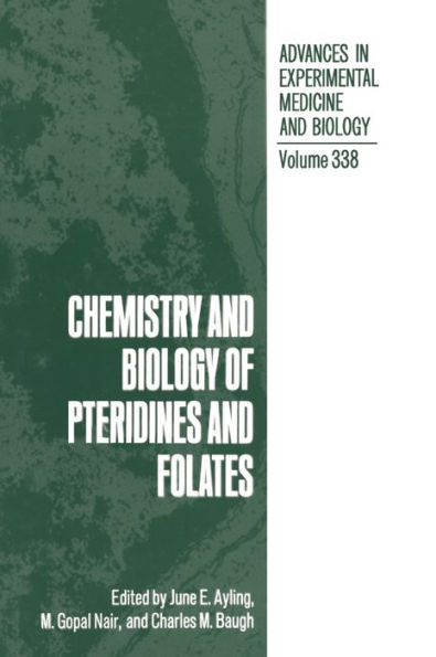 Chemistry and Biology of Pteridines and Folates