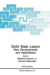 Title: Solid State Lasers:New Developments and Applications, Author: Massimo Inguscio