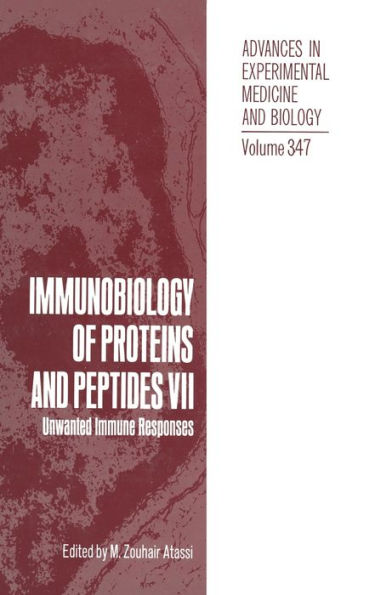 Immunobiology of Proteins and Peptides VII