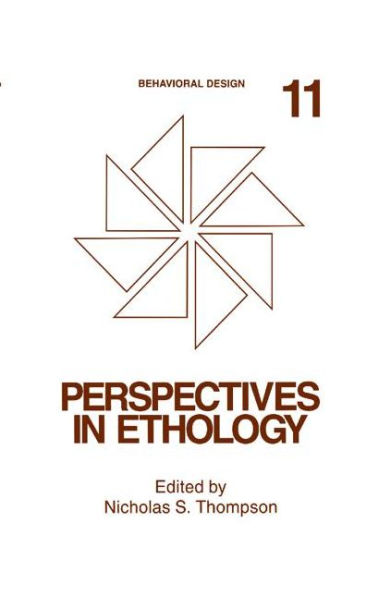 Perspectives in Ethology: Volume 11: Behavioral Design / Edition 1