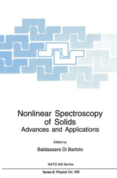 Nonlinear Spectroscopy of Solids: Advances and Applications / Edition 1