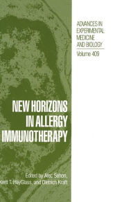 Title: New Horizons in Allergy Immunotheraphy, Author: Alec Sehon