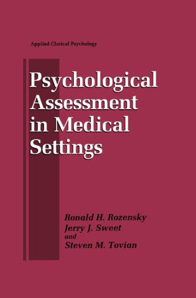 Psychological Assessment in Medical Settings