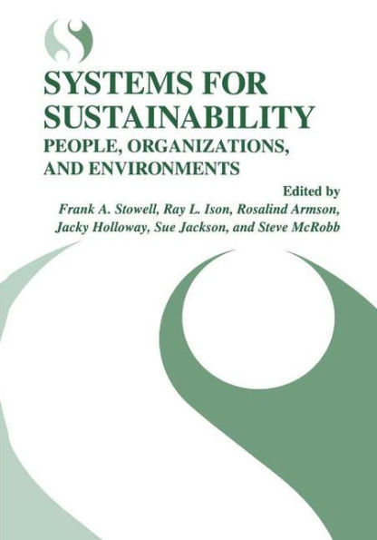 Systems for Sustainability: People, Organizations, and Environments