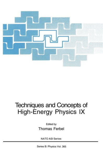 Techniques and Concepts of High-Energy Physics IX