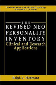 Title: The Revised NEO Personality Inventory: Clinical and Research Applications / Edition 1, Author: Ralph L. Piedmont