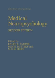 Title: Medical Neuropsychology: Second Edition / Edition 2, Author: Meryl Butters