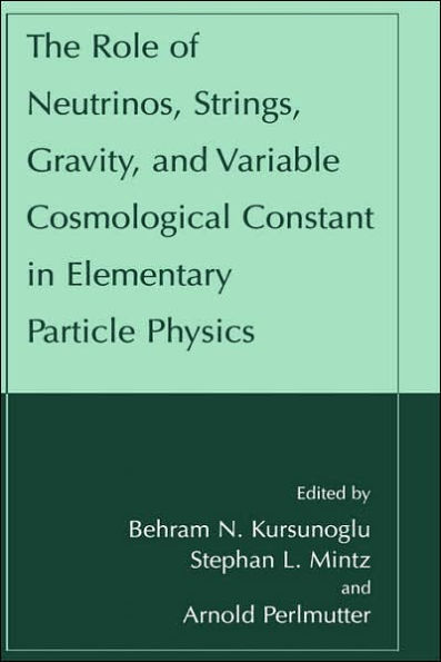 The Role of Neutrinos, Strings, Gravity, and Variable Cosmological Constant in Elementary Particle Physics / Edition 1