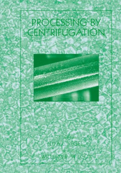 Processing by Centrifugation / Edition 1