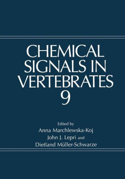 Chemical Signals in Vertebrates 9 / Edition 1