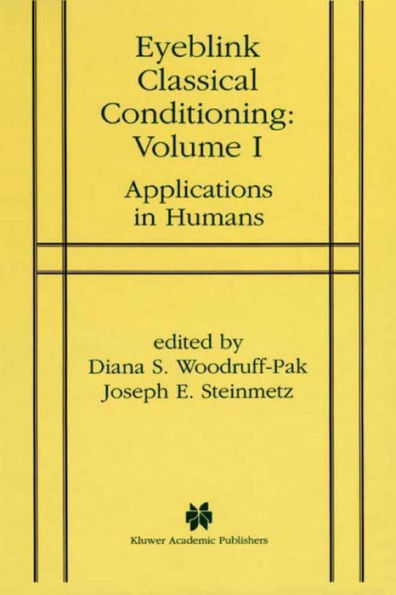 Eyeblink Classical Conditioning Volume 1: Applications in Humans