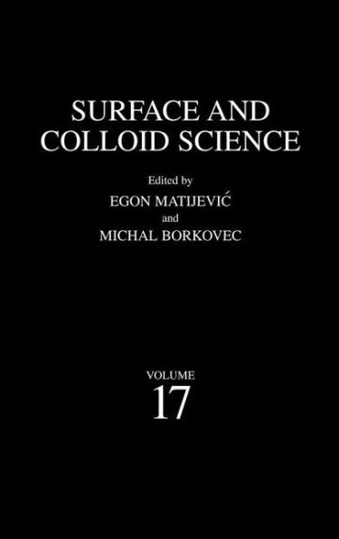 Surface and Colloid Science / Edition 1