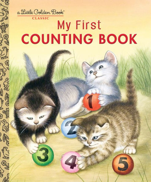 My First Counting Book (Little Golden Book Series)