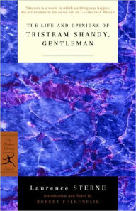 Title: Life and Opinions of Tristram Shandy, Gentleman (Modern Library edition), Author: Laurence Sterne