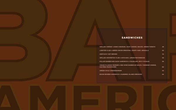 Bobby Flay's Bar Americain Cookbook: Celebrate America's Great Flavors