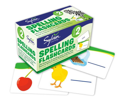 Second Grade Spelling Flashcards by Sylvan Learning, Other Format