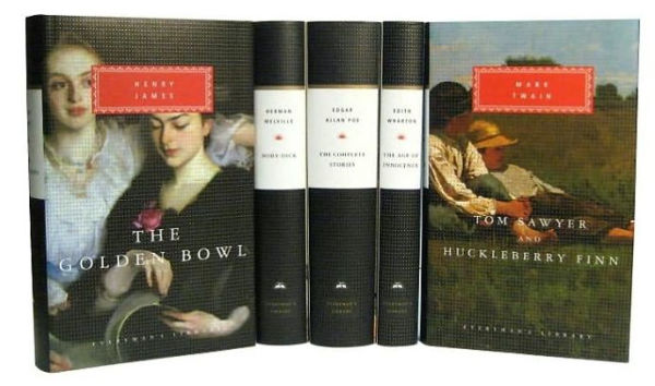 American 19th Century Literature: Complete Stories; The Golden Bowl; Moby-Dick; Tom Sawyer and Huckleberry Finn; The Age of Innocence