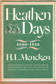 Title: Heathen Days, Author: H. L. Mencken