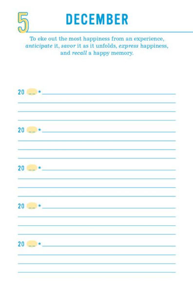 The Happiness Project One-Sentence Journal: A Five-Year Record