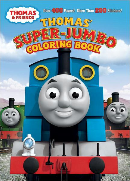 Thomas' Super-Jumbo Coloring Book (Thomas & Friends) by Rev. W. Awdry ...