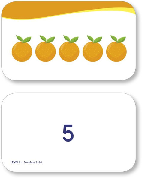 Pre-K Numbers & Shapes Flashcards