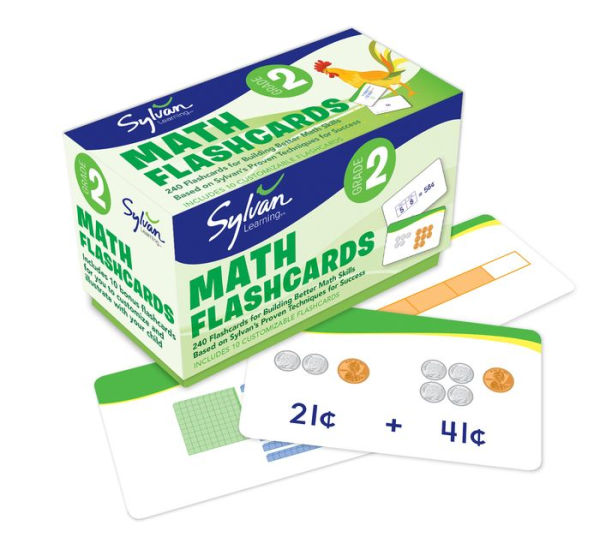 Second Grade Math Flashcards