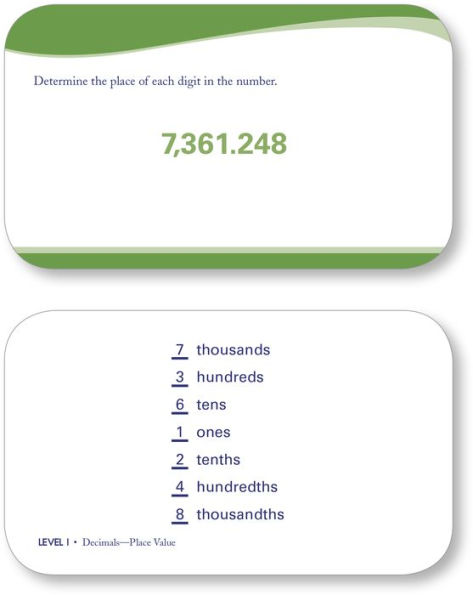 Fifth Grade Math Flashcards