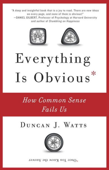 Everything Is Obvious: How Common Sense Fails Us