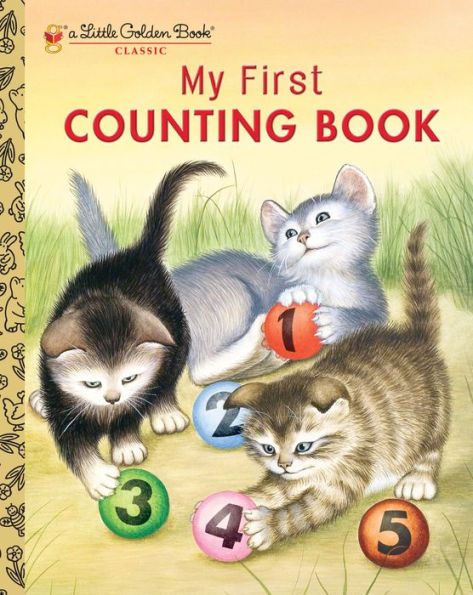 My First Counting Book (Little Golden Book Series)