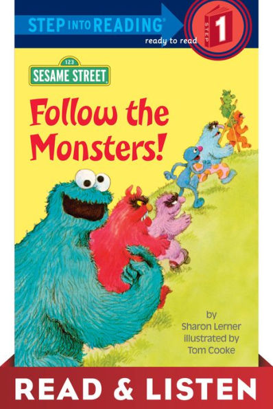 Follow the Monsters! (Sesame Street Step into Reading Book Series): Read & Listen Edition