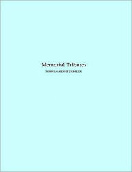 Title: Memorial Tributes: Volume 5, Author: National Academy of Engineering