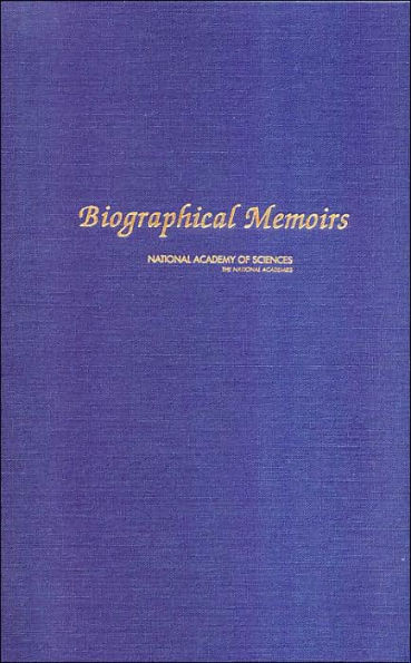 Biographical Memoirs: Volume 83