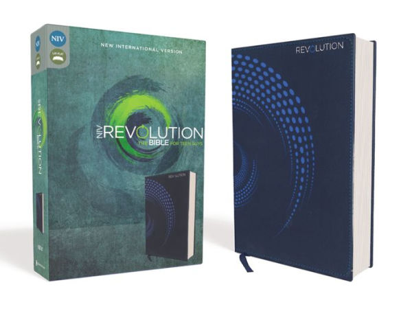 NIV, Revolution Bible, Leathersoft, Blue: The Bible for Teen Guys