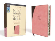 Title: NIV, Premium Gift Bible, Leathersoft, Pink/Brown, Red Letter, Thumb Indexed, Comfort Print: The Perfect Bible for Any Gift-Giving Occasion, Author: Zondervan