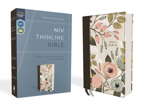 Barnes and Noble NIV, Artisan Collection Bible, Cloth over Board, Pink  Floral, Designed Edges under Gilding, Red Letter, Comfort Print