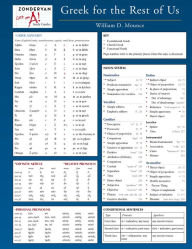 Title: Greek for the Rest of Us Laminated Sheet, Author: William D. Mounce