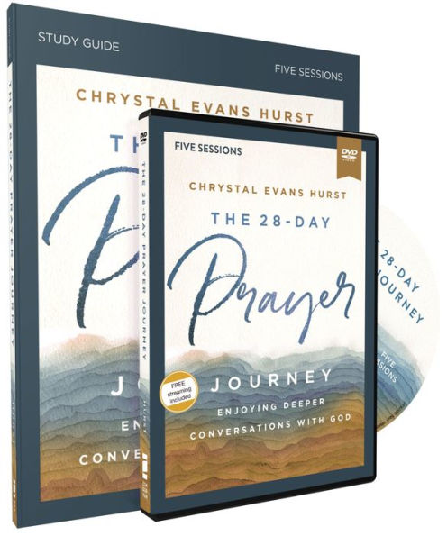 The 28-Day Prayer Journey Study Guide with DVD: Enjoying Deeper Conversations with God