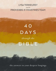 Download free books for kindle on ipad 40 Days Through the Bible: The Answers to Your Deepest Longings MOBI