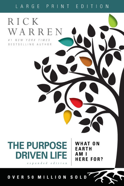 The Purpose Driven Life Large Print: What on Earth Am I Here For?