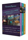 The Amish Village Mystery Collection: Murder Simply Brewed, Murder Tightly Knit, Murder Freshly Baked