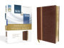 NIV, The Message, Parallel Study Bible, Leathersoft, Brown: Two Bible Versions Together with NIV Study Bible Notes