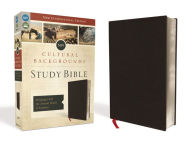 Title: NIV, Cultural Backgrounds Study Bible (Context Changes Everything), Bonded Leather, Black, Red Letter: Bringing to Life the Ancient World of Scripture, Author: Zondervan