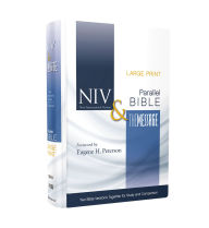 Title: NIV, The Message, Parallel Bible, Large Print, Hardcover: Two Bible Versions Together for Study and Comparison, Author: Zondervan