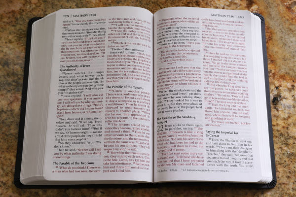 NIV, ReadEasy Bible, Large Print, Leathersoft, Black, Red Letter