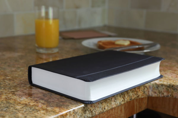 NIV, ReadEasy Bible, Large Print, Leathersoft, Black, Red Letter