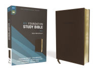 Title: NIV, Foundation Study Bible, Leathersoft, Brown, Red Letter, Author: Zondervan