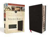 Title: NIV, Cultural Backgrounds Study Bible (Context Changes Everything), Bonded Leather, Black, Red Letter, Thumb Indexed: Bringing to Life the Ancient World of Scripture, Author: Zondervan