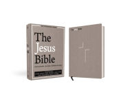 Title: The Jesus Bible, NIV Edition, Cloth over Board, Gray Linen, Author: Louie Giglio